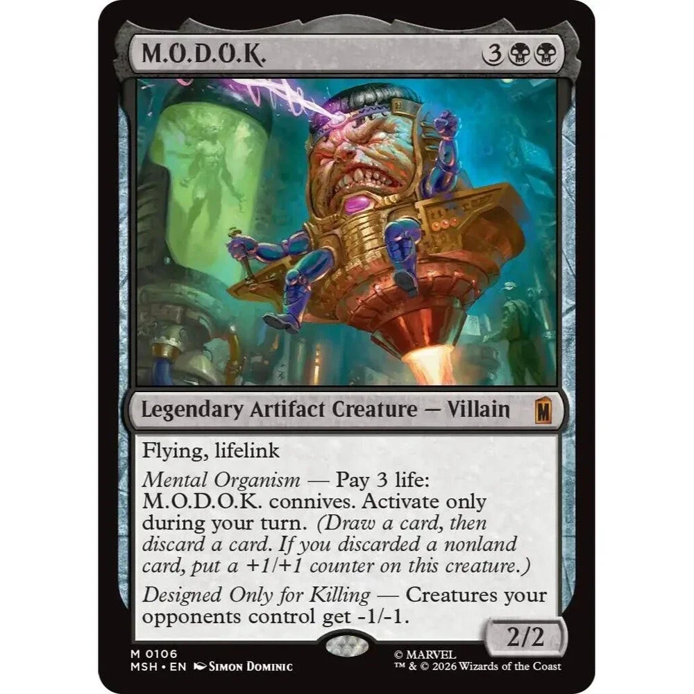 M.O.D.O.K. | MSH | 106 | NM/Mythic | 085-MIX